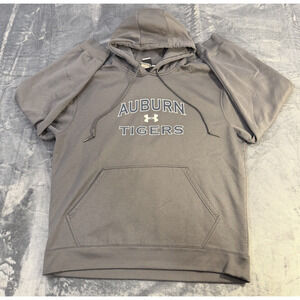 Under Armour Hoodie Men Sz XL Gray Stretch Casual Performance Sweatshirt